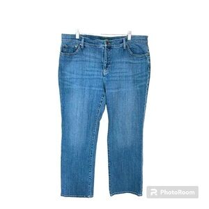 Lauren Jeans Co. by Ralph Lauren LRL Classic Straight Jeans Size‎ 16